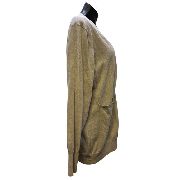 NWT Estheme Cashmere Cardigan Sweater Gray L - Picture 3 of 7